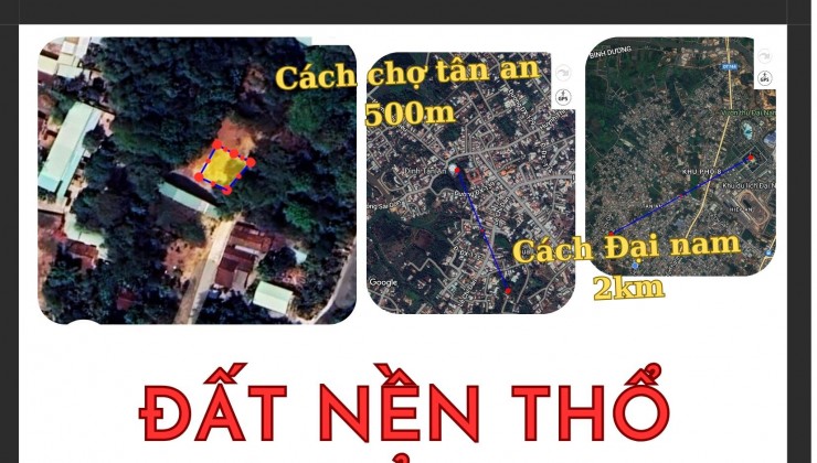 BÁN GẤP NỀN 90M2 tại TƯƠNG BÌNH HIỆP chỉ 1199TR có 60M2TC khu ĐÔNG DÂN SỔ SẲN CÔNG CHỨNG NGAY Có Hỗ trợ Ngân Hàng