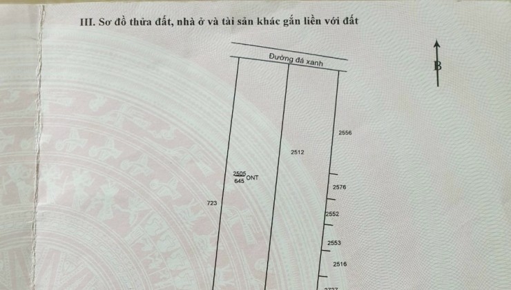 Bán Đất Bình tiền 1, Thị trấn Đức Hòa Long An,