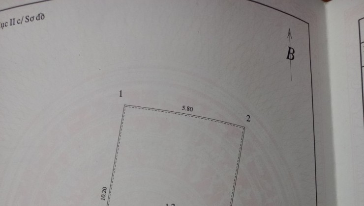 CẦN BÁN NHÀ GIẢNG VÕ 
DT: 59M 4T 5.8MT