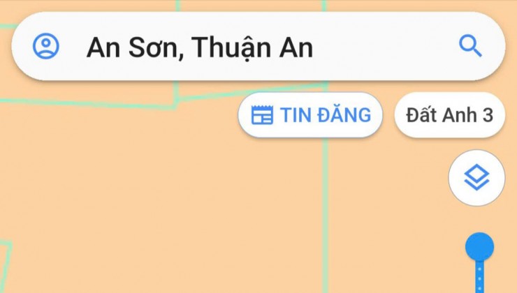 Mặt tiền An Sơn 32, 500m² thổ cư 100m².
Đường xe tải ra vào, địa điểm đông dân ở, gần biệt thự.