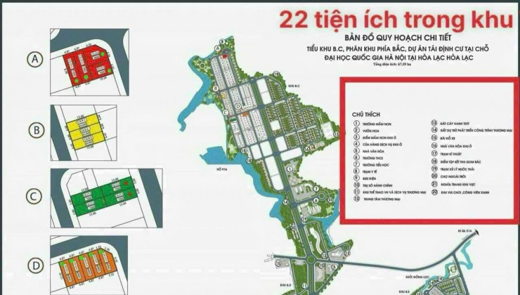 TÁI ĐỊNH CƯ ĐẠI HỌC QUỐC GIA KHU CÔNG NGHỆ CAO HÒA LẠC