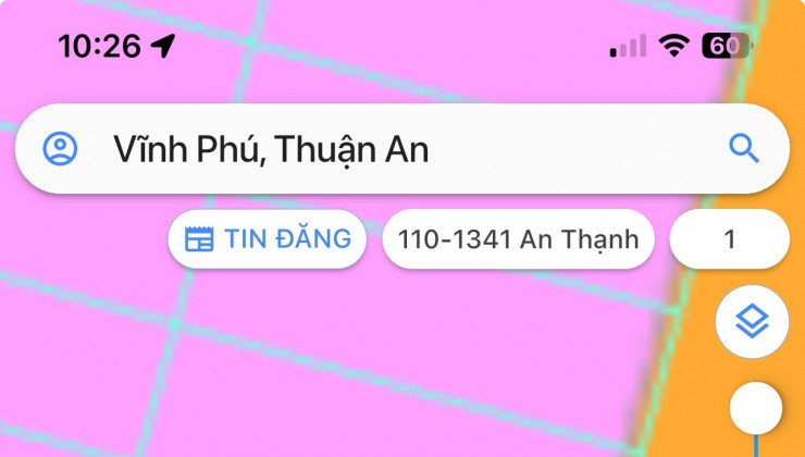 Đất 6x20m tại Vĩnh Phú 2, sổ hồng, đường lớn bán lỗ còn 3,750 tỷ