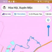 Chủ cần bán 1ha6 hoà hội 173  mặt tiền nhựa full hồng đã có trích lục giấy xin tách thửa