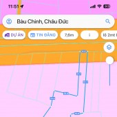 Chủ bán 2276mv , 50 thổ cư mặt tiền nhựa khu dân cư bầu chinh châu đức