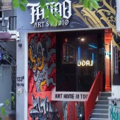 Sang nhượng tattoo studio mặt tiền đẹp tại phố Yên Phụ