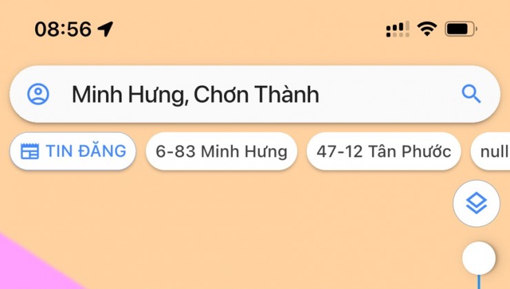Bán gọn khu đất kcn giá rẻ 850m2 15m ngang chỉ 350 triệu Chơn Thành Bình Phước
