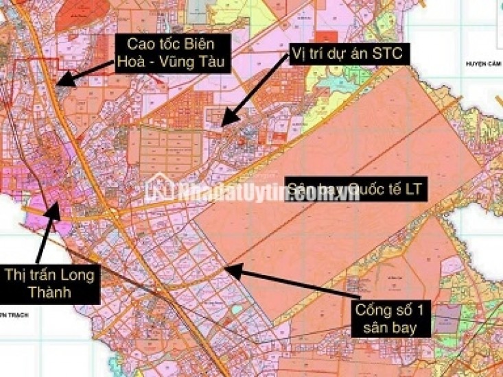 Sở hữu ngay lô đất nền STC Long thành, trung tâm đt sân bay chỉ với 1,3 tỷ, cơ hội đầu tư lời cao