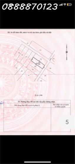 1 tỷ 385 triệu - bán gấp 2 lô đất 5x20m (100m2) full thổ cư - cách biển chỉ 10m gia đình cần
