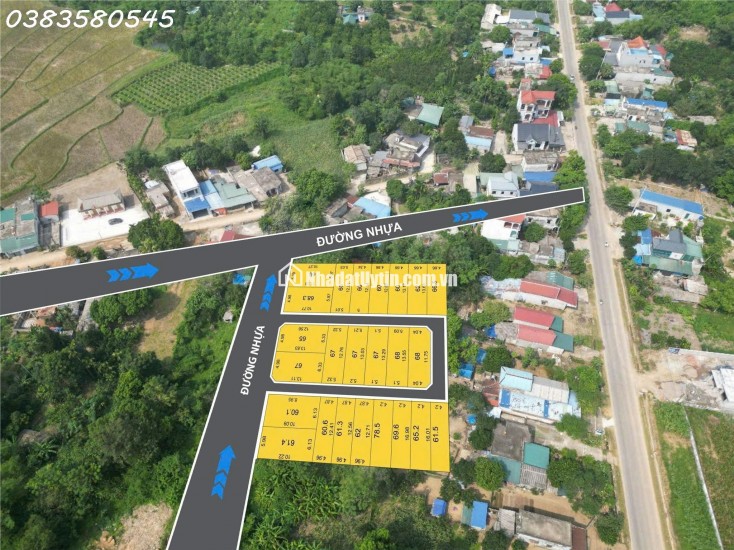 Lô Đất Siêu Đẹp Ở Thị Trấn Ba Hàng Đồi , Lạc Thủy , Hòa Bình