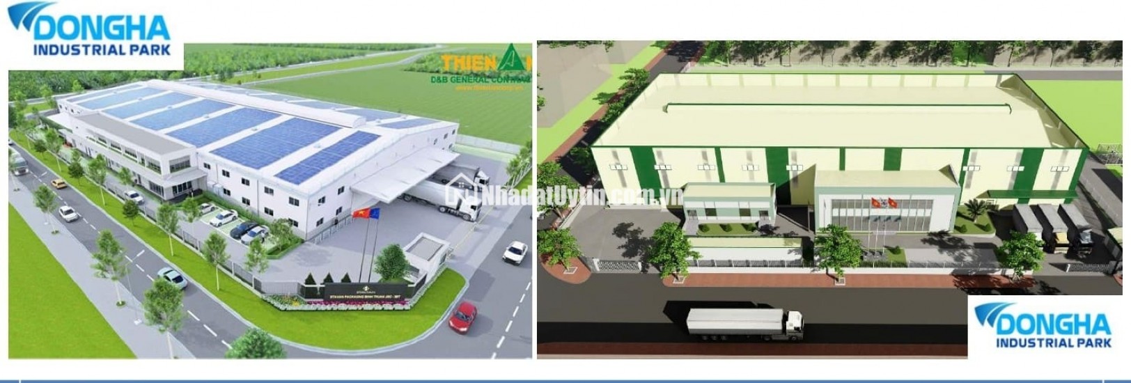 Cho thuê nhà xưởng sản xuất KCN Đông Hà, Đức Linh Bình Thuận