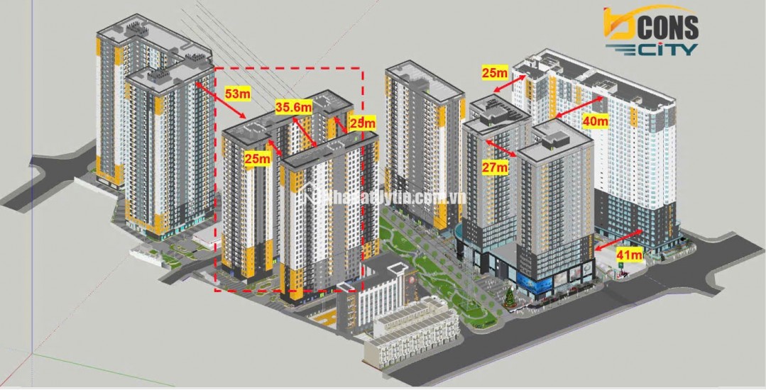 Quần thể Bcons City đô thị Khu Đông TP. Hồ Chí Minh, nên đầu tư ngay