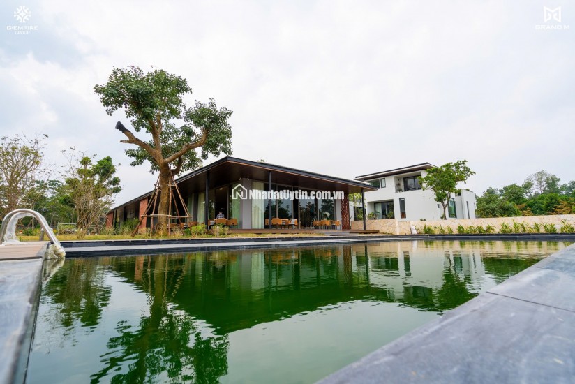 RESORT BIỆT THỰ NGAY HÀ NỘI GIÁ CHỈ 63 TRIỆU/M2 TIỆN ÍCH, KHÔNG KHÍ TRONG LÀNH.