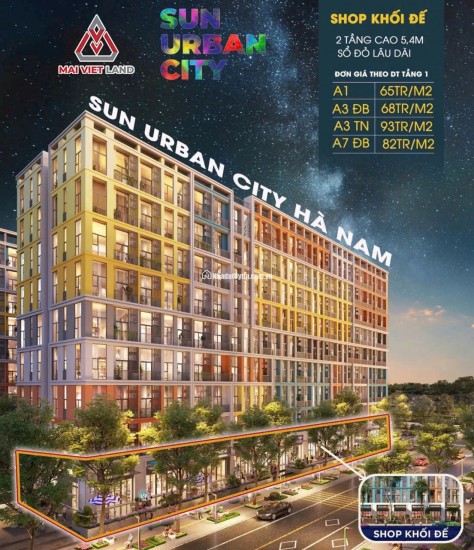 SHOP KHỐI ĐẾ CHÍNH THỨC RA HÀNG…
⏳ 2H ĐẾM NGƯỢC 11h00 BUỔI TRƯA NAY– SUN URBAN CITY CHÍNH THỨC RA HÀNG! sẽ
