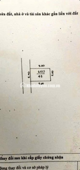 BÁN NHÀ HẢI BỐI, MẶT TIỀN RỘNG, CHO THUÊ 10TR/ THÁNG, 43M2, NHỈNH 5 TỶ