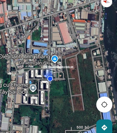 Đất trước mặt đường số 1 khu dân sinh sống Ehome3 12k dân -  giá đầu tư  lh A Tuyên 0902399788