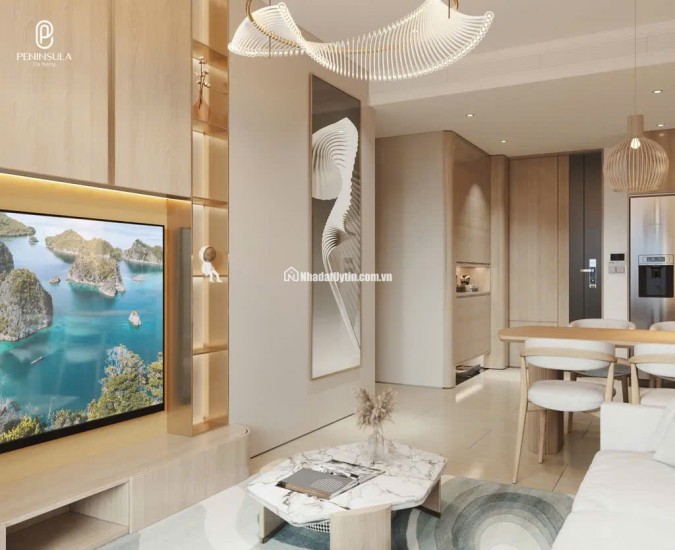 Căn hộ 2 phòng ngủ với view đẹp tại Peninsula - Đầu tư hấp dẫn tại Đà Nẵng