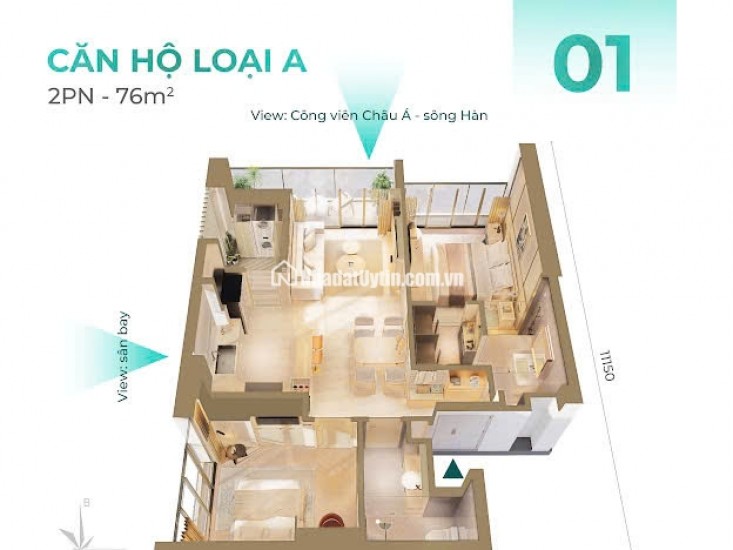 Cực hiếm! Số lượng có hạn - chỉ từ 1,3 tỷ sở hữu ngay căn hộ Vista Residence Da Nang