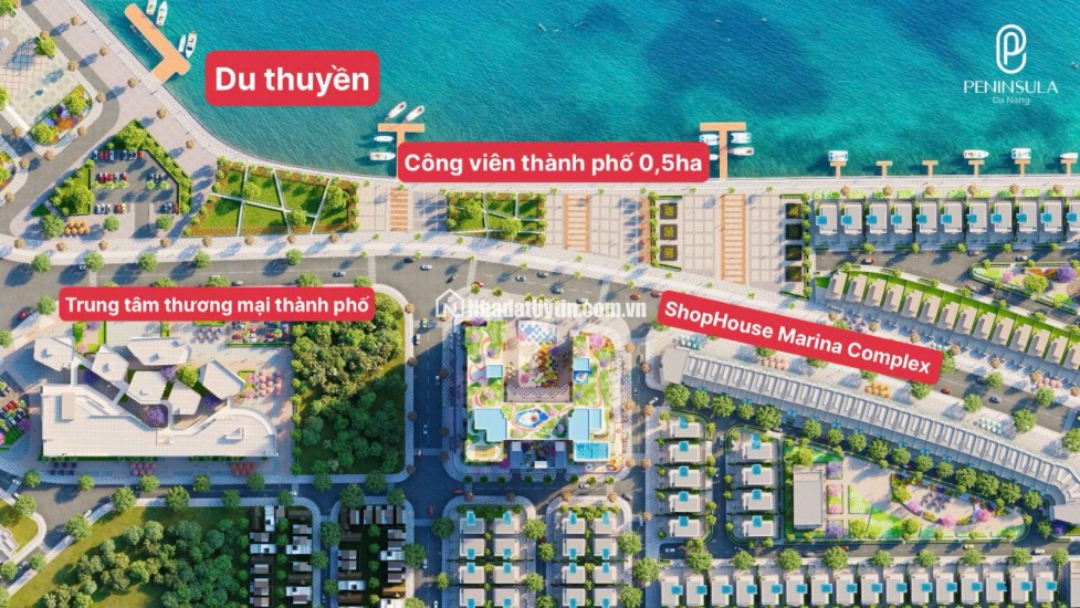 Siêu dự án Peninsula view 4 mặt tiền cực hot ngay lúc này