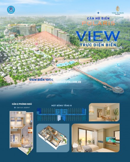 CĂN HỘ CÓ BIỂN RIÊNG - CÁCH BIỂN VÀI BƯỚC CHÂN. MUA CĂN HỘ SINH LỜI BỀN VỮNG