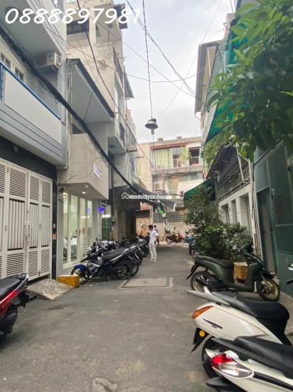 BÁN NHÀ SẴN KẾT CẤU HXH LÊ VĂN SỸ, P.12, Q.3 CHỈ 12.2 TỶ