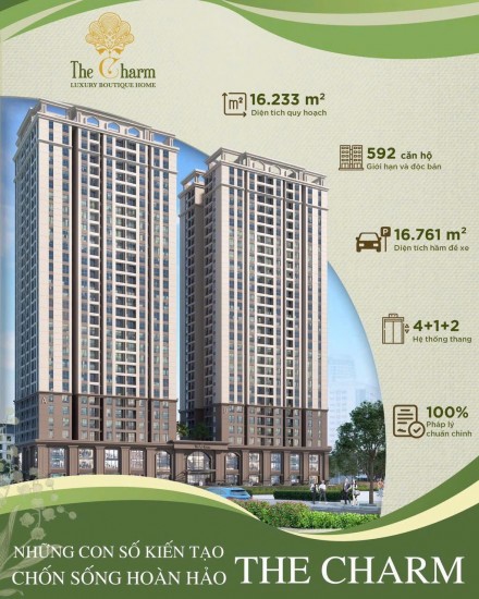 Chung cư cao cấp the CHARM an hưng la khê hà đông hà nội