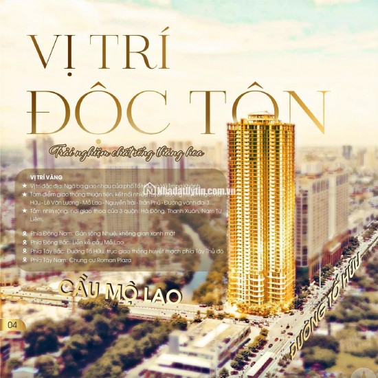 Mở bán đợt cuối chung cư QMS TOP TOWER - TÓ HỮU
