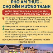 Chợ đêm Mường Thanh bố đi bộ trung tâm văn hoá và giao thương