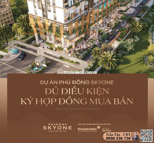 Dự án Phú Đông SkyOne – Sở hữu ngay với giá chỉ 1,9 tỷ – Ngay mặt tiền DT743C – lãi suất ưu đãi 5%/năm