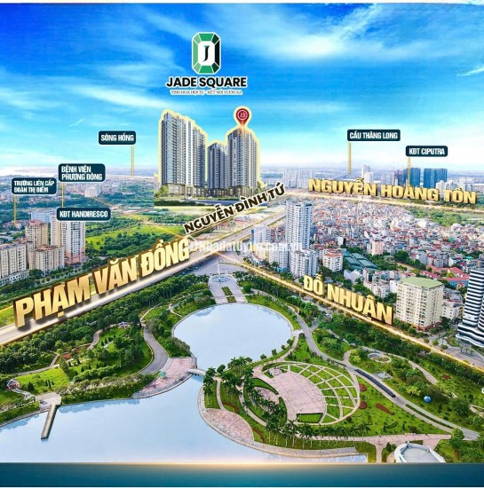 Căn Hộ Cao Cấp JADE SQUARE đường Phạm Văn Đồng