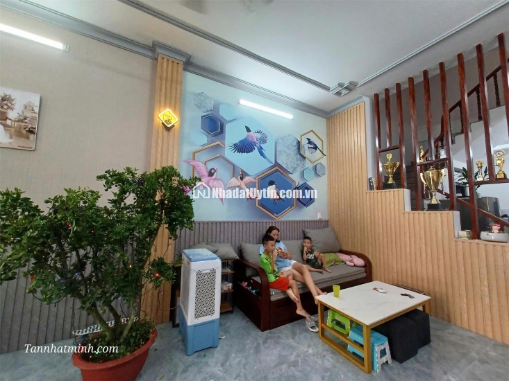 PHAN VĂN TRỊ, P5, GÒ VẤP, ĐỐI DIỆN EMART, 62M2, HẺM XE HƠI, 4 TẦNG, 7.8 TỶ