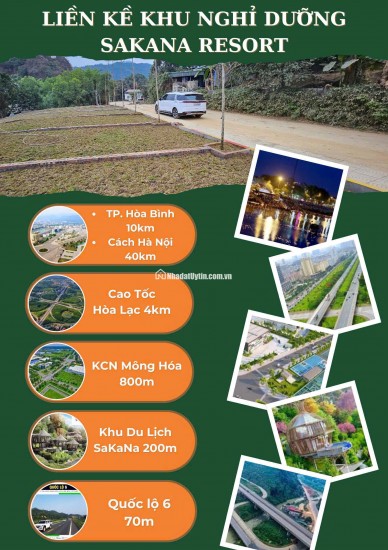  ĐẦU TƯ ĐẤT NỀN 2 MẶT TIỀN– VIEW SÔNG ĐÀ CỰC ĐỈNH! GIÁ CHỈ 6XXTR/LÔ