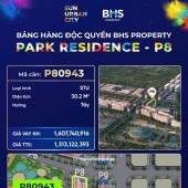 Căn hộ studio - tòa P8 dự án Sun Urban City Hà Nam (P80943)