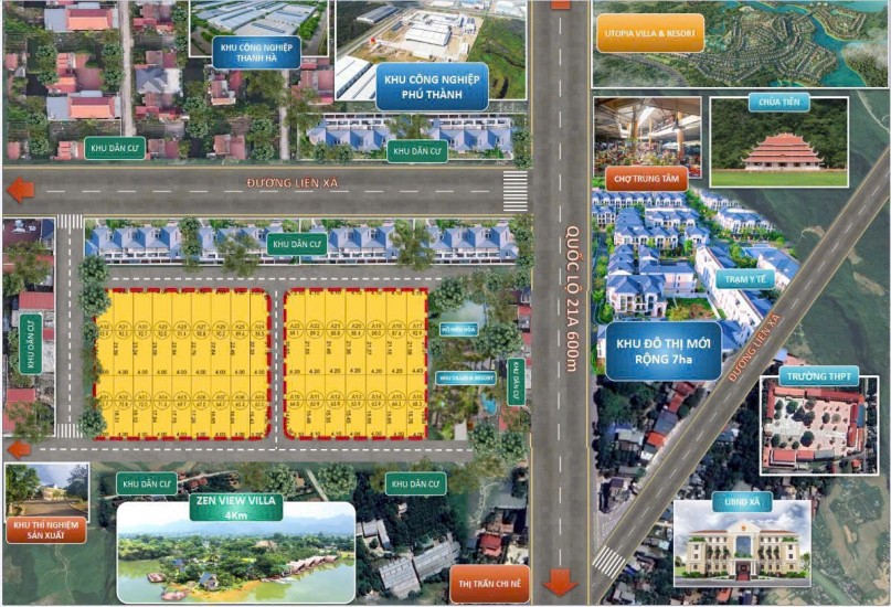 Đón sóng fo - đầu tư đón lợi nhuận sát KCN Phú Thành, Chi Nê, Hoà Bình