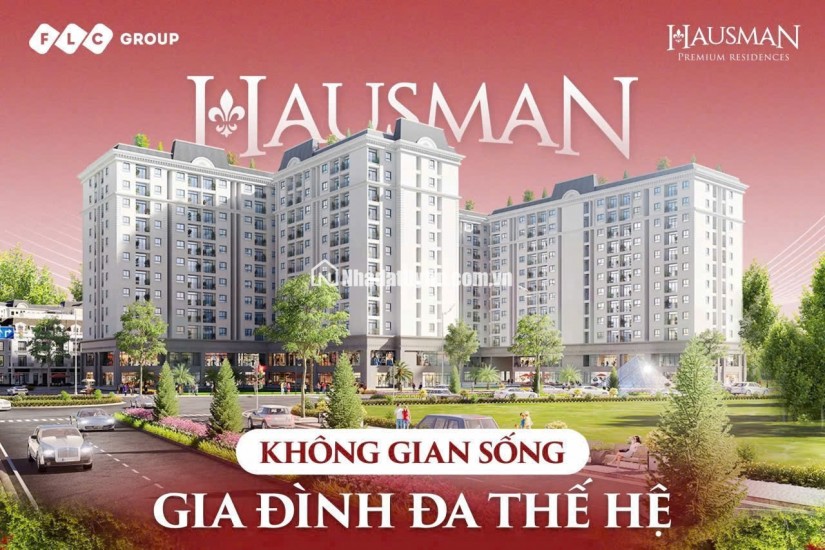 Căn ngoại giao tầng đẹp tại Hausman Premium Residences Đại Mỗ