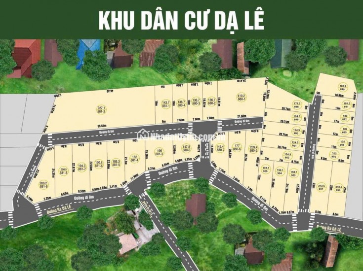 Mở bán khu phân lô tại đường Dạ Lê, Đã có sổ