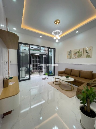 NHÀ Ở NGAY - SẴN NỘI THẤT CƠ BẢN, NGAY LÊ VĂN QUỚI - GIÁP NGÃ TƯ BỐN XÃ,  56M2/4.X TỶ