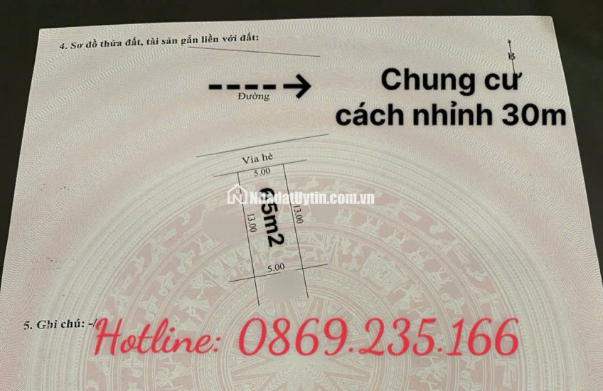 Bán đất đô thị Phố Nối House, Yên Mỹ, Hưng Yên.