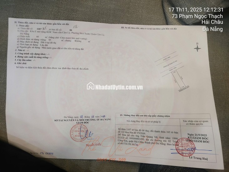 Chủ cần tiền ra nhanh.
Đường 10,5m. Võ Văn Ngân giá 5,950 tỷ- hoà xuân
Lh: 0843.222222 chính chủ