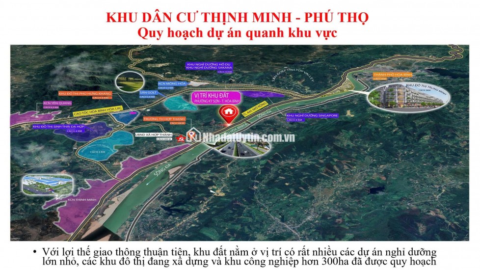 ĐẤT NỀN 2 MẶT TIỀN – VIEW SÔNG ĐÀ CỰC HIẾM TẠI TRUNG TÂM TP. HÒA BÌNH. Chỉ từ 6xx TRIỆU/LÔ