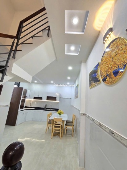 MÃ LÒ - BÌNH TÂN – NHÀ 3 TẦNG MỚI ĐẸP – HẺM 6M XE HƠI – 65M² NỞ HẬU – 4.95 TỶ TL