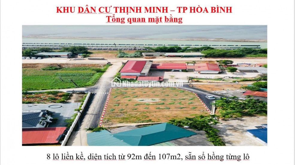  SỞ HỮU LÔ ĐẤT VIEW SÔNG ĐÀ – GIÁ CHỈ 6XX TRIỆU/LÔ!