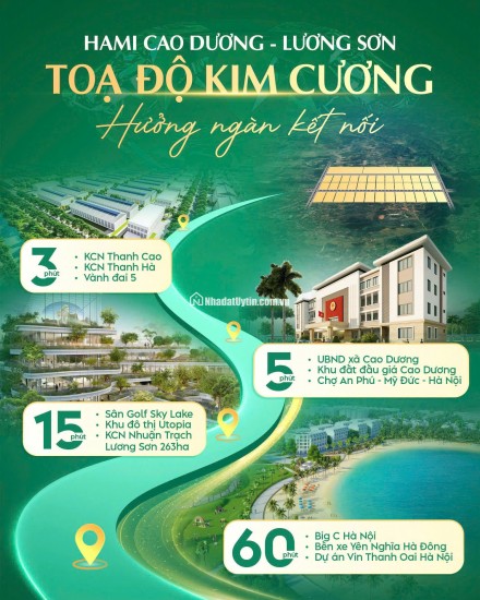 NẮM BẮT CƠ HỘI VÀNG ĐÓN TRỌN QUỸ ĐẤT HIẾM - ĐẦU TƯ SIÊU LỢI NHUẬN ĐẤT NỀN HAMI CAO DƯƠNG LƯƠNG SƠN HOÀ BÌNH nay là Phú Thọ