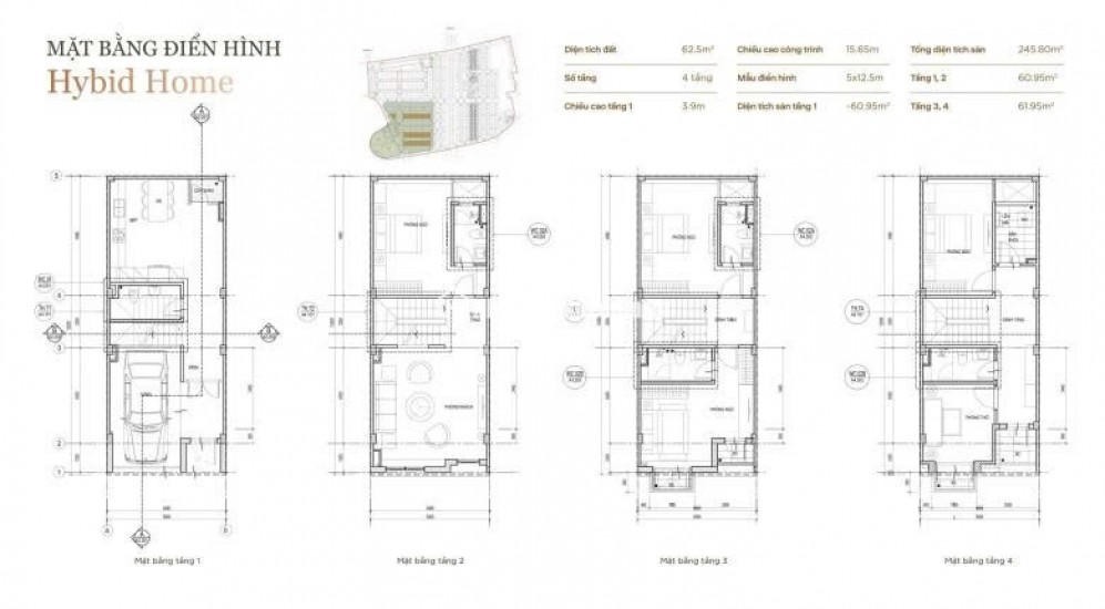 LIỀN KỀ HYBRID HOME – VLASTA THỦY NGUYÊN