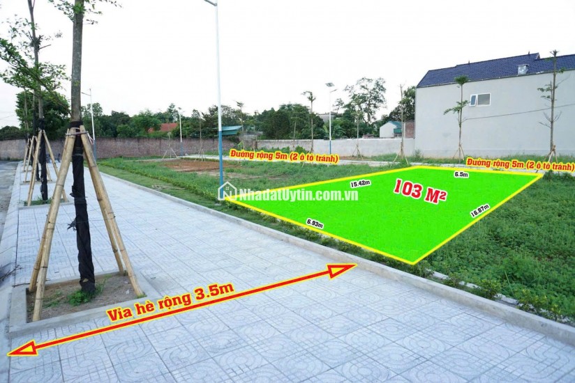 Đất kinh doanh Đồng Trạng – Cổ Đông  Lô đẹp hiếm 2 mặt tiền