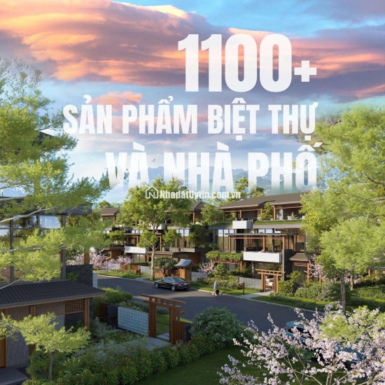  CHỈ 1H TỪ HÀ NỘI – SỞ HỮU BIỆT THỰ VEN HỒ 120HA, ĐIỂM ĐẾN HÀNG ĐẦU CHO BĐS VEN ĐÔ GIÁ CHỈ TỪ 2 TỈ