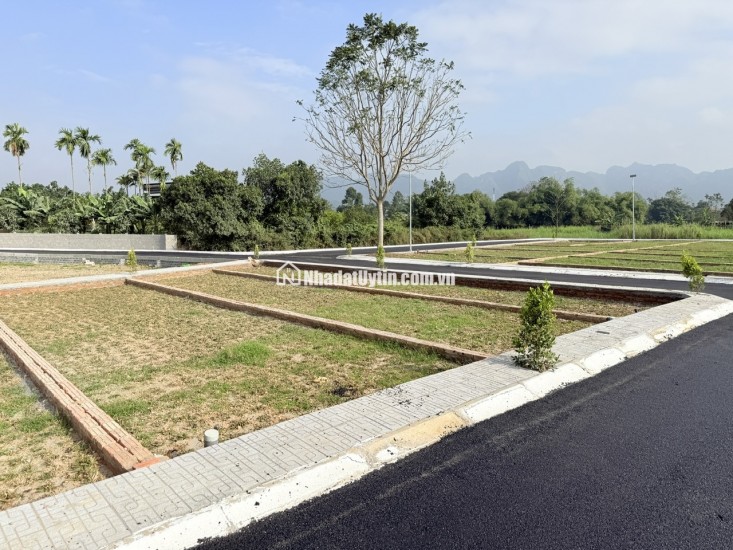 ĐẤT NỀN LẠC THỦY, HÒA BÌNH - SÁT CẠNH UTOPIA RESORT GIÁ CHỈ TỪ 3XX TRIỆU – LÔ VIEW HỒ