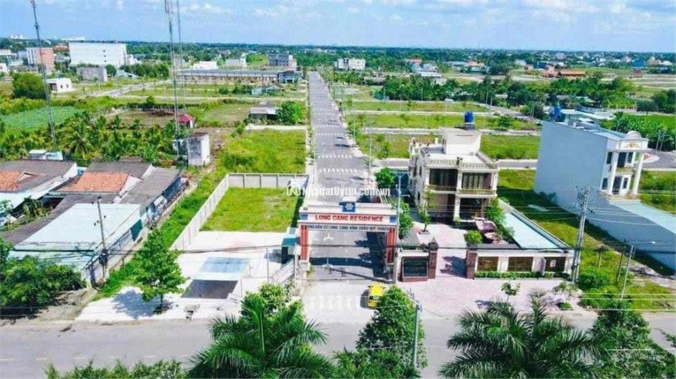 Bán đất thổ cư 116m2, sổ hồng, Long Cang, Cần Đước, 1 tỷ - 0904154357 chính chủ