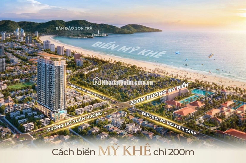 Căn hộ cao cấp, dòng tiền 20-25 triệu/tháng, cách biển 200m, bên cạnh phố tây An Thượng