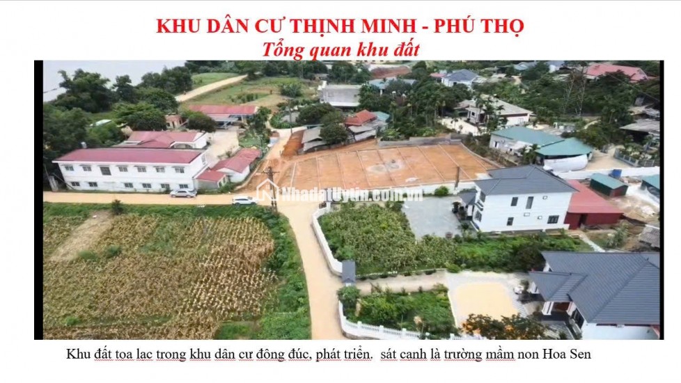 600 TRIỆU - Đất nền TP Hòa Bình GIÁ F0: View sông Đà - sẵn sổ đỏ công chứng ngay