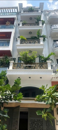 NHÀ 6 TẦNG 486M2 XE HƠI ĐỔ CỬA, THANG MÁY - Ở NGAY - GẦN CHỢ AN NHƠN- GÒ VẤP LH:0707745769.